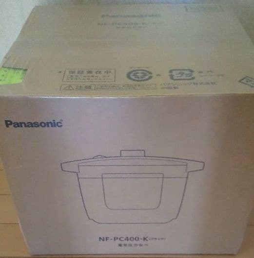 新品未開封 Panasonic 電気圧力鍋NF-PC400-K ブラック