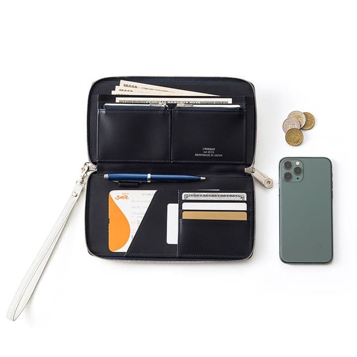『CREEZAN』JETTER TRAVEL WALLET 藤巻百貨店別注モデル