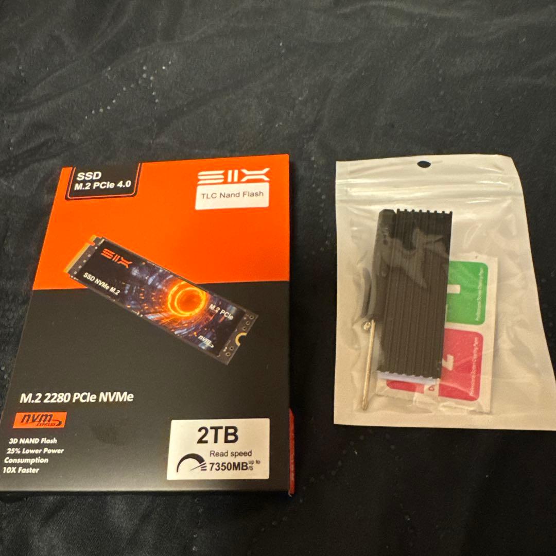 2TB M.2 PCIe 4.0 SSD X7400 新品未使用