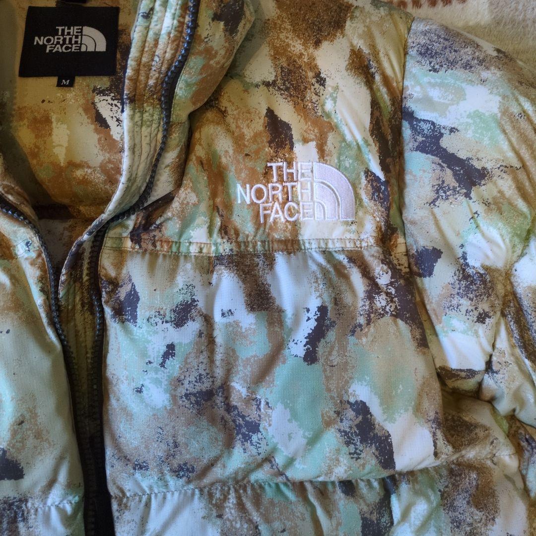 THE NORTH FACE 迷彩ヌプシ ダウンジャケット M