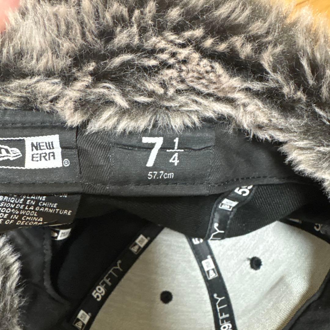 帽子 SUPREME NEW ERA Ear Flap BOX LOGO Cap