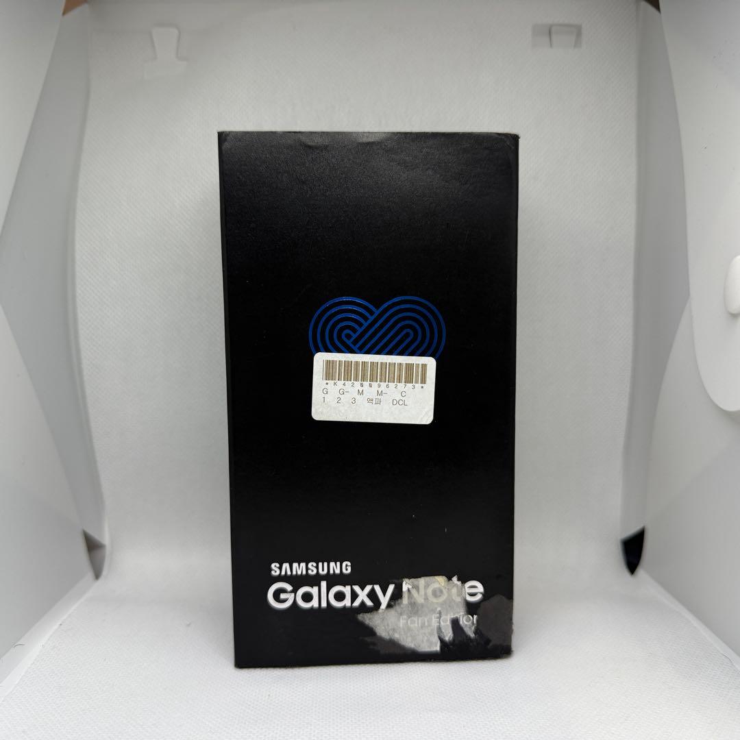 激レア品 Galaxy Note FE ブルー 箱付き未使用品 Not