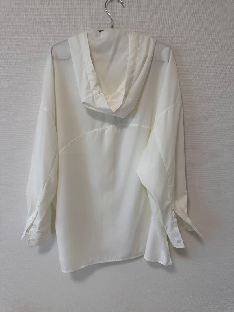 crewre フルダルスパンフードシャツ　サイズ2