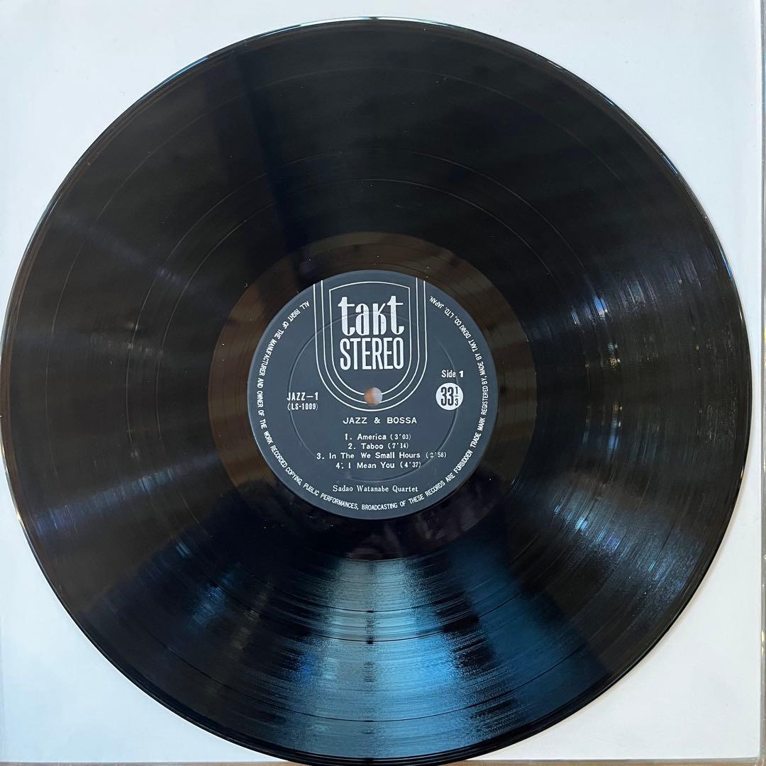 オリジナル盤　渡辺貞夫 ジャズ & ボッサ レコード アナログ 和ジャズLP