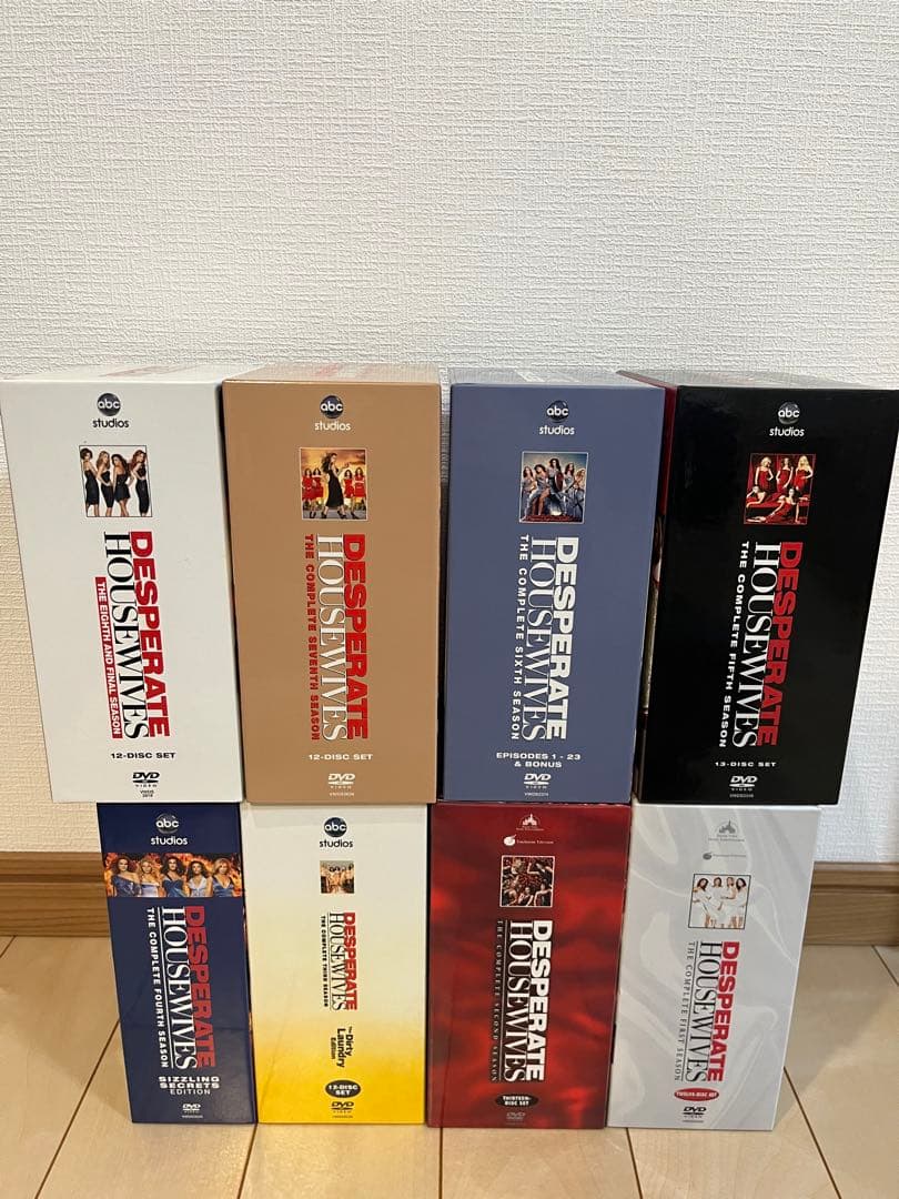 デスパレートな妻たち シーズン1〜8 コンプリート　DVD 全巻セット