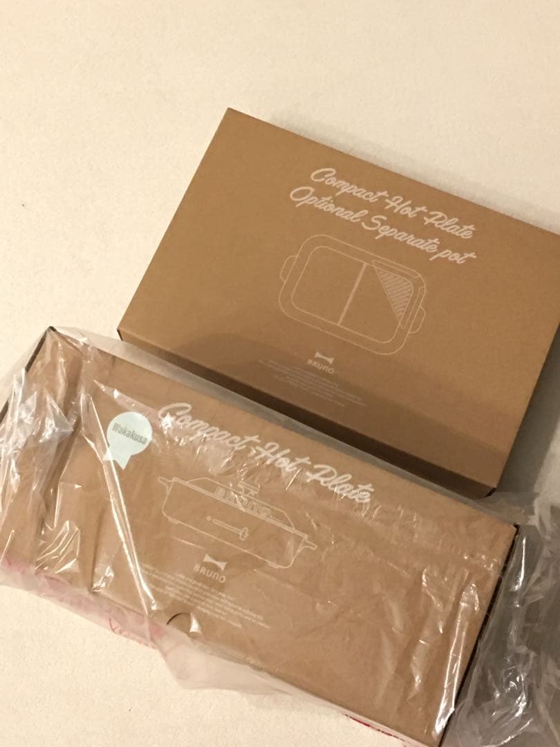 新品　BRUNO ホットプレート セラミック鍋　ブルーノ