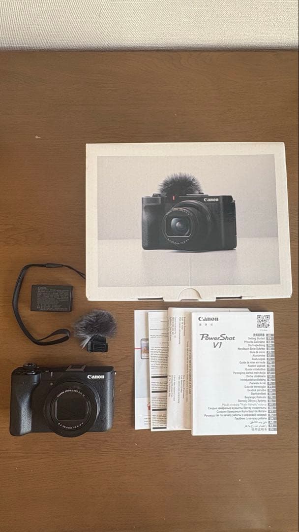 【超美品】Canon Vlogカメラ PowerShot V1