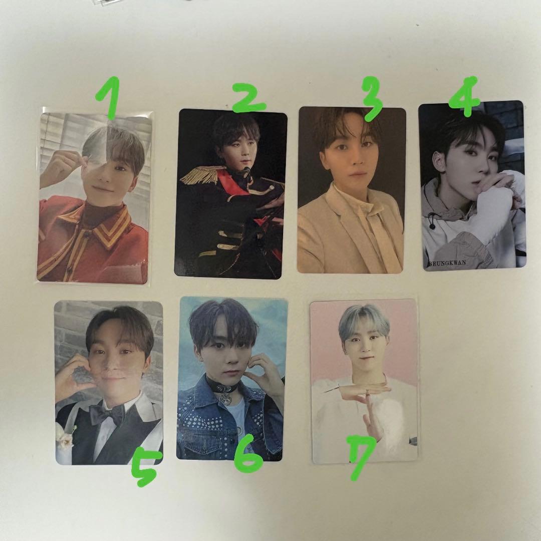 seventeen セブチ トレカ バラ売り可