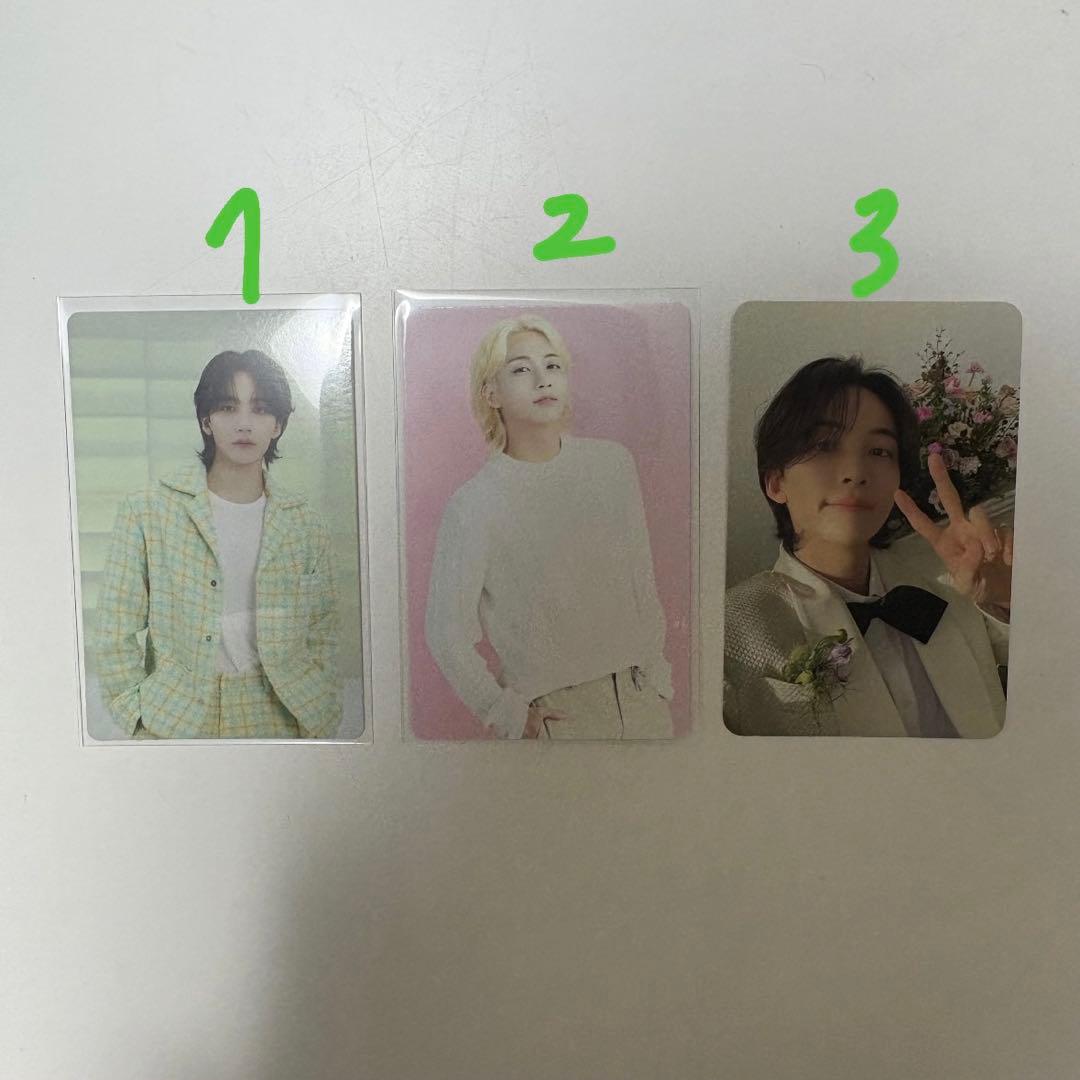 seventeen セブチ トレカ バラ売り可