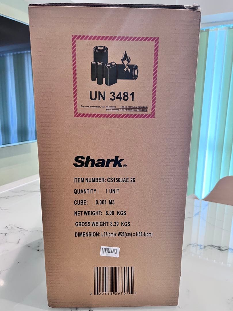 【新品未開封】Sharkコードレススティッククリーナー CS150JAE 26