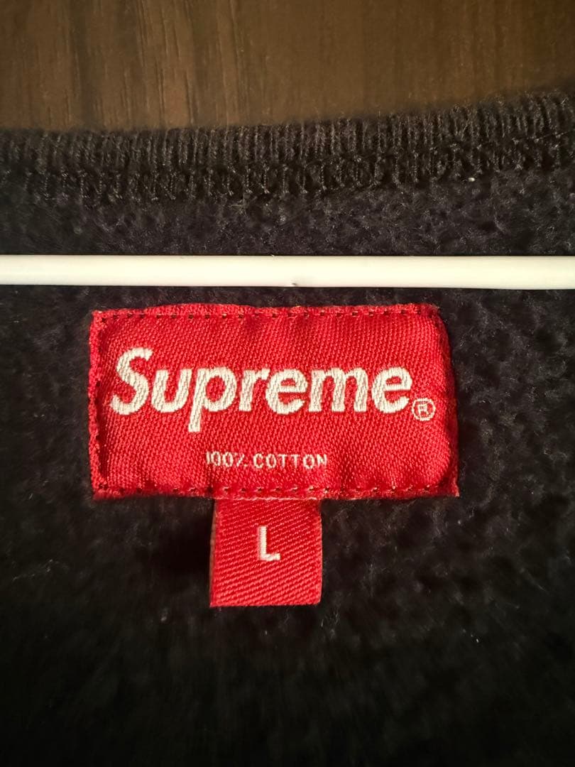 Supreme ブラック ベスト Lサイズ