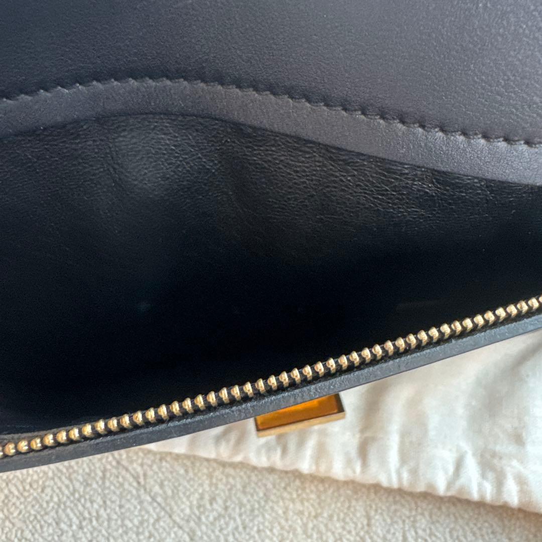 CELINE クロコダイル型押し ハンドバッグ