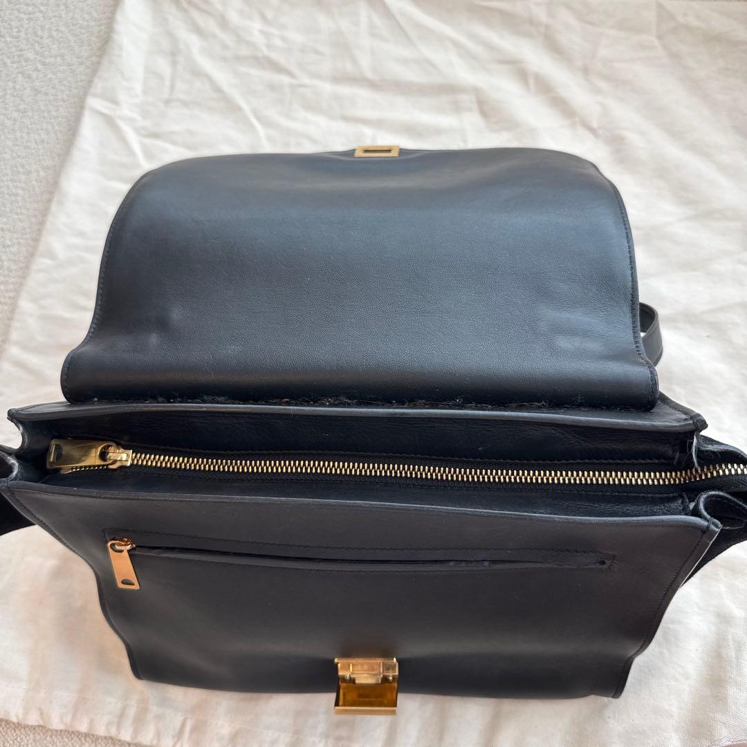 CELINE クロコダイル型押し ハンドバッグ