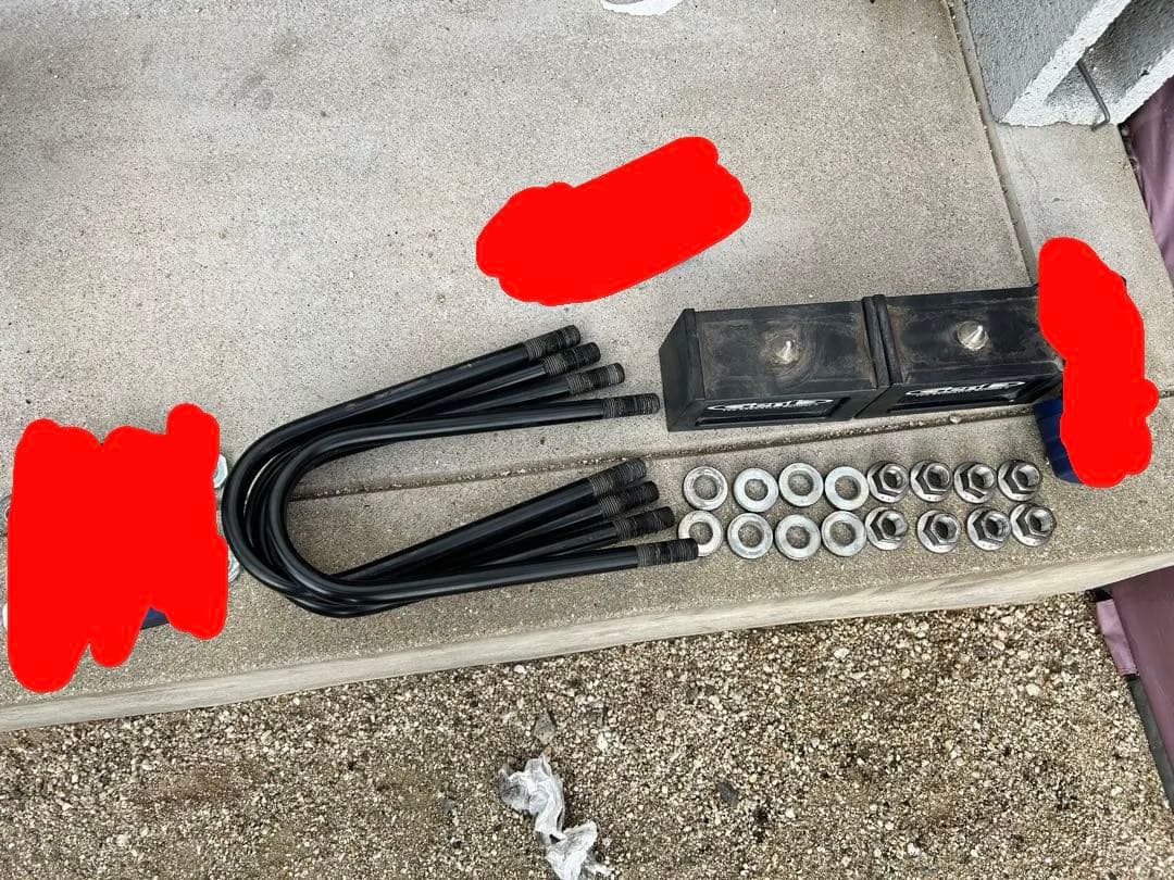 Genb 玄武 ハイトダウンブロック 2.5インチ　ローダウン　ハイエース