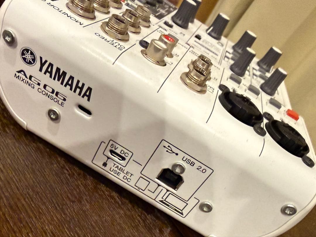 配信セット　YAMAHA AG06 ＆ Blue Yeti X マイク　箱なし