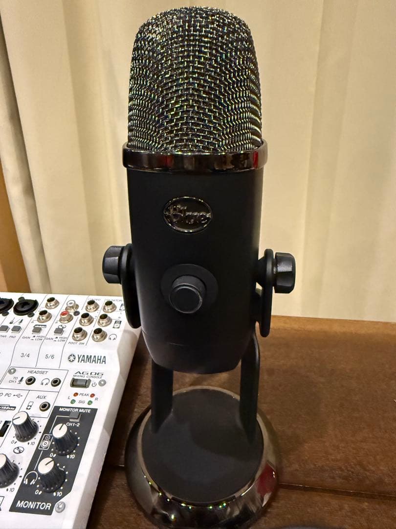 配信セット　YAMAHA AG06 ＆ Blue Yeti X マイク　箱なし