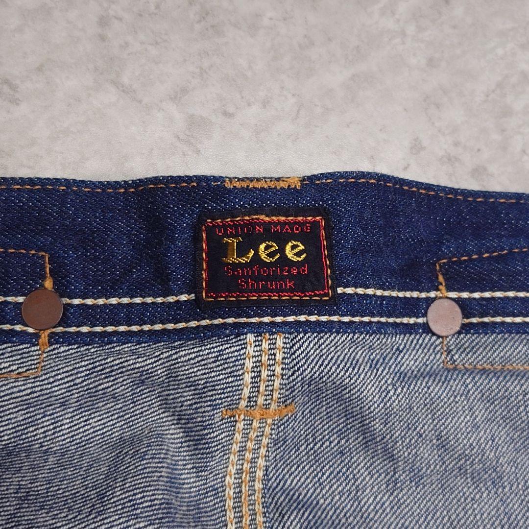 90s 00s Lee 16101 デニム 濃紺 耳付 ハラコパッチ W33