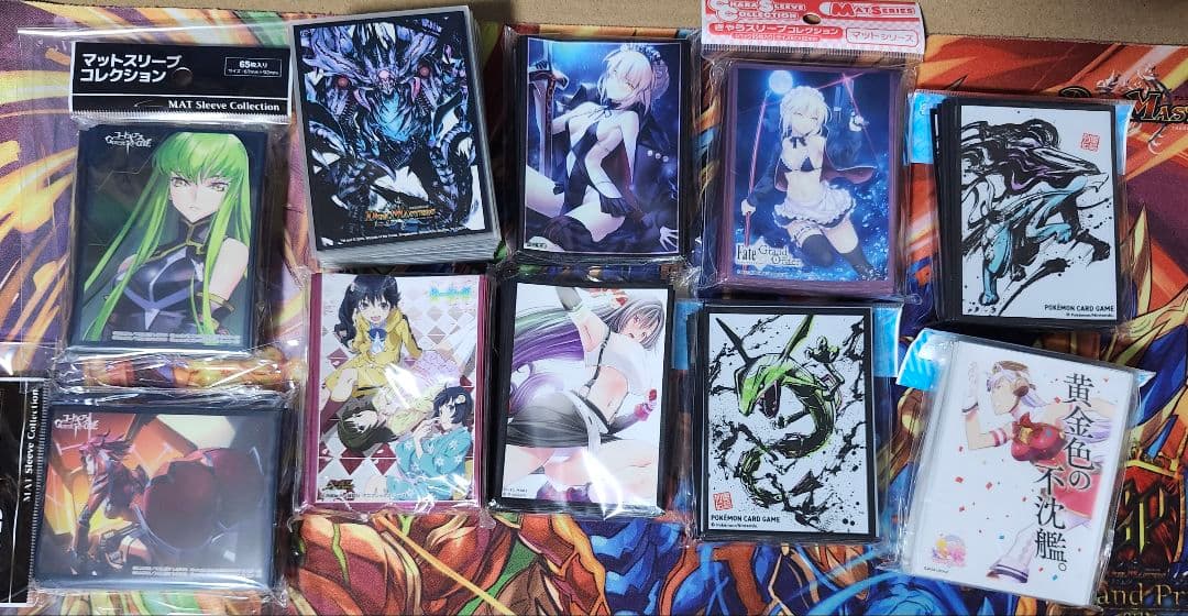 引退品　デッキケース＆プレイマットセット　デッキ