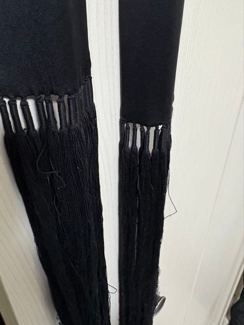 ANN DEMEULEMESTERアンドゥムルメステール シルクフリンジストール