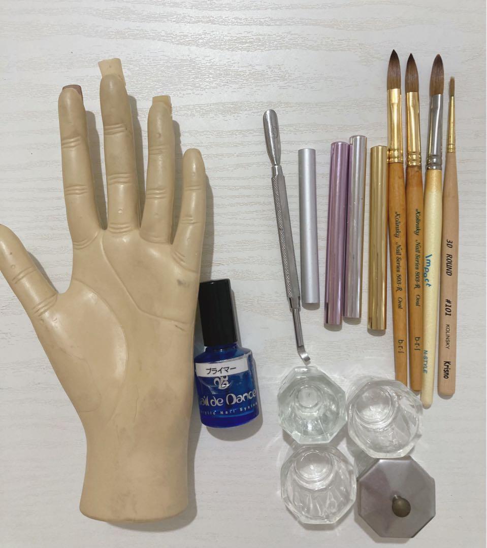 ネイリスト検定1級セット　ネイル道具 JNAネイル スカルプチャー筆