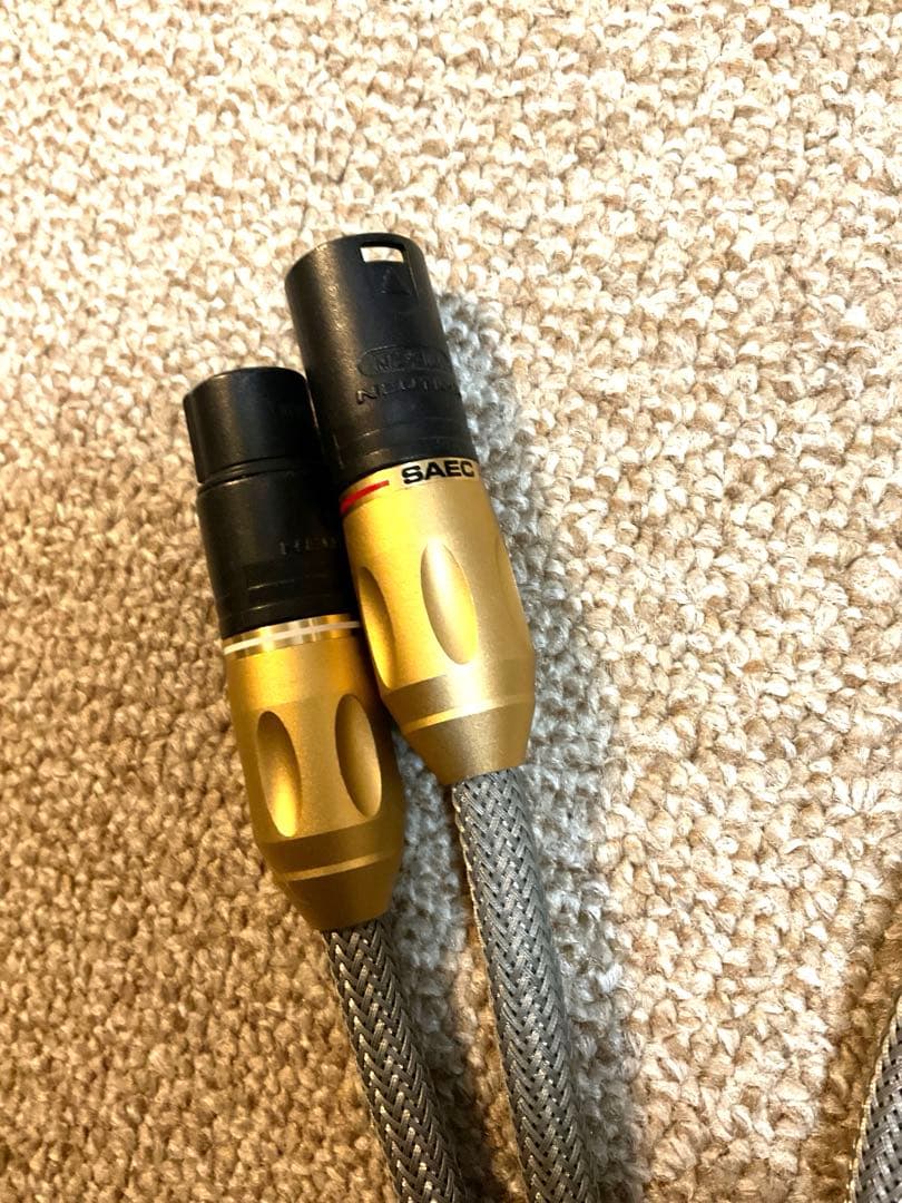 SAEC XR Ag / HYBRID 1.0m XLRケーブル　2本