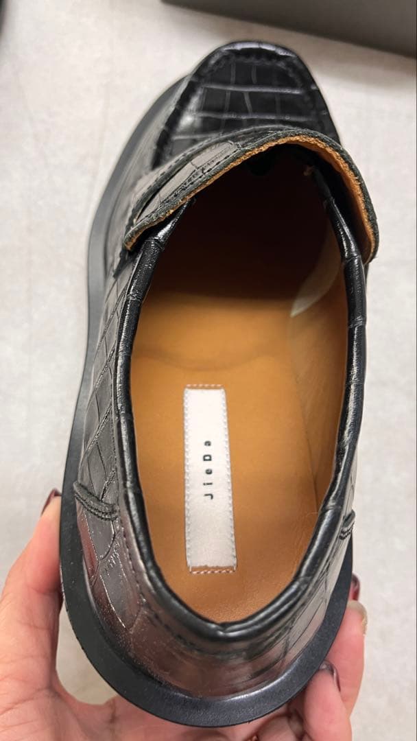 JieDa ジエダ LEATHER LOAFERS 41