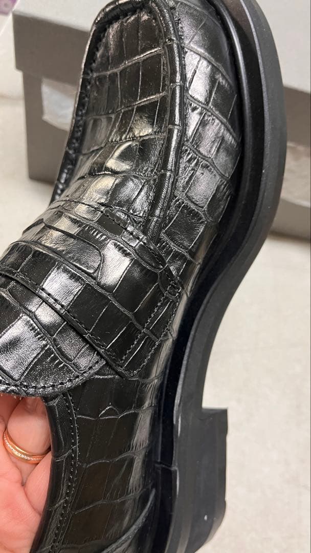 JieDa ジエダ LEATHER LOAFERS 41