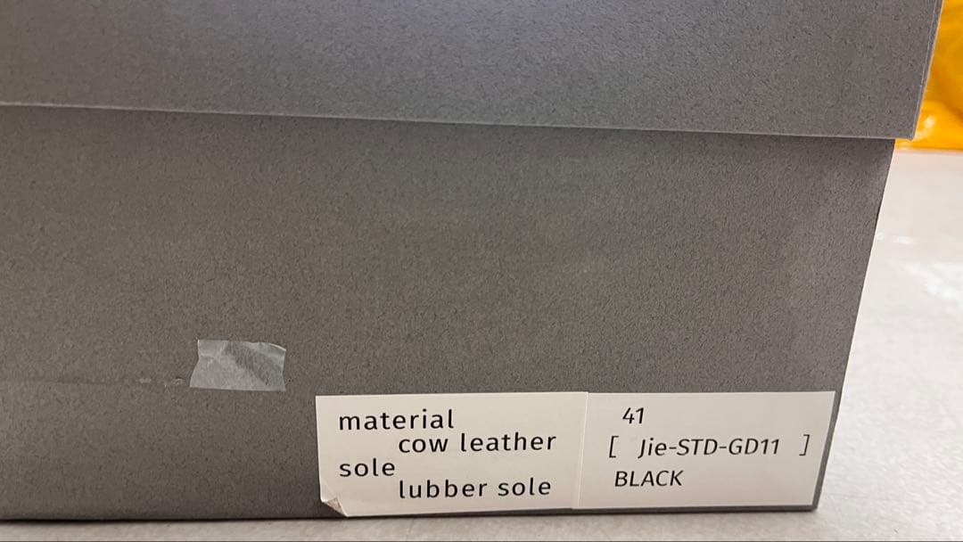 JieDa ジエダ LEATHER LOAFERS 41