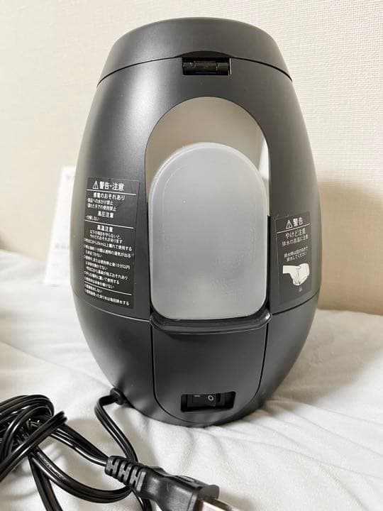 【美品】ヤーマン 毛穴ケア スチーマー ブライトクリーン ブラック IS98