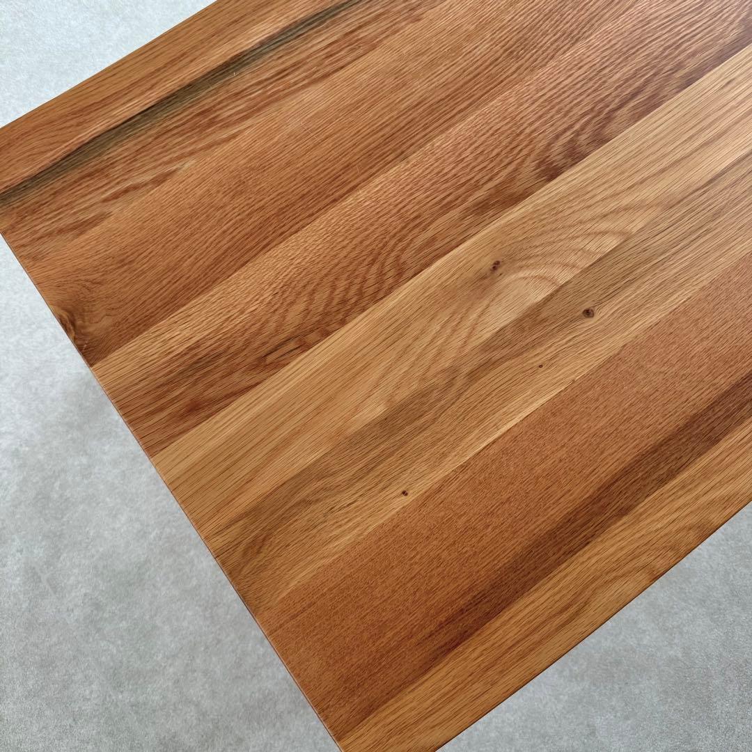 木製ローテーブル オーク材