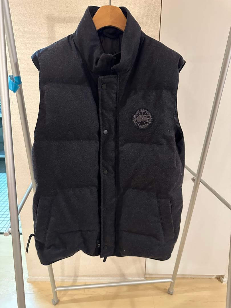   ダウンベスト L 黒