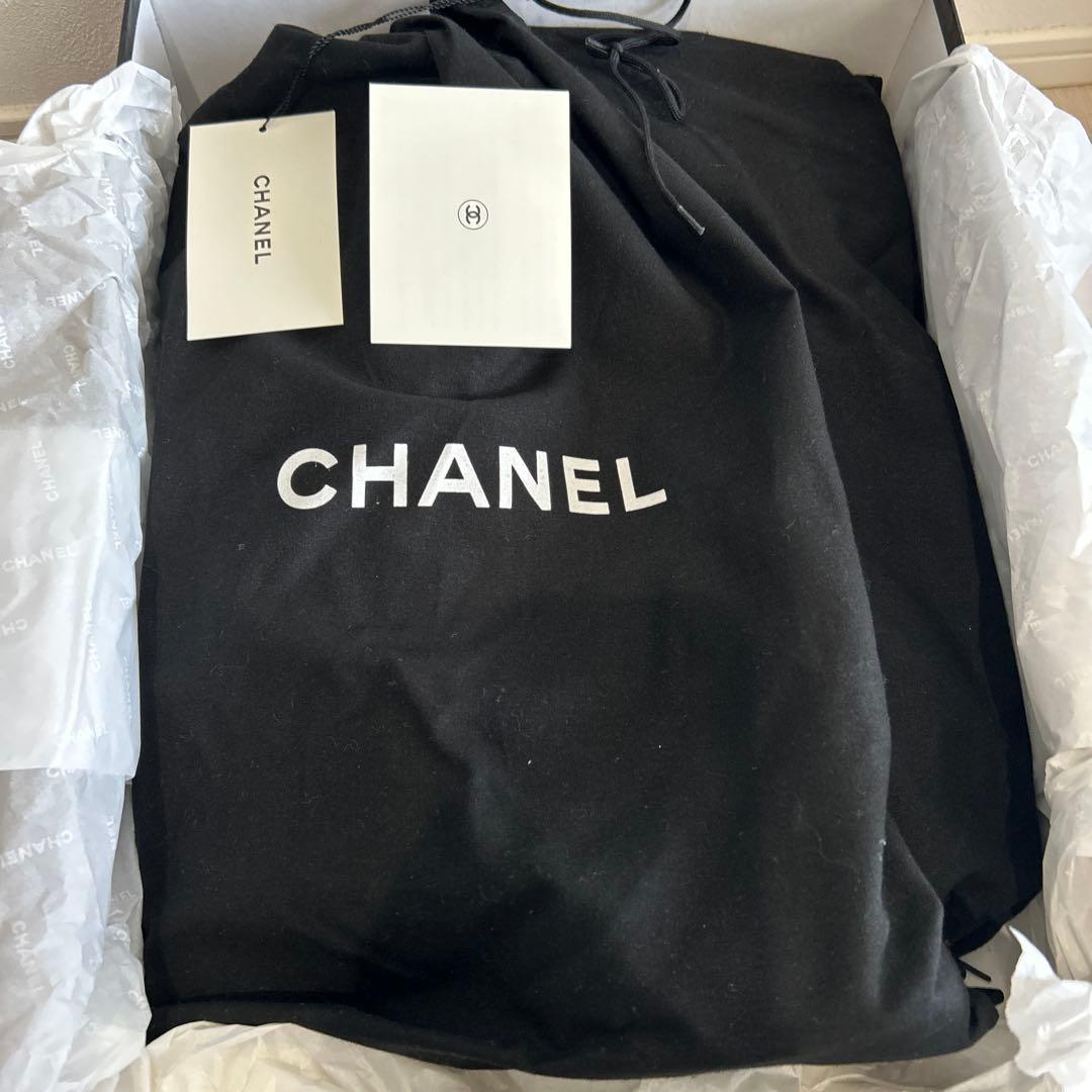 CHANEL ブラック レインブーツ