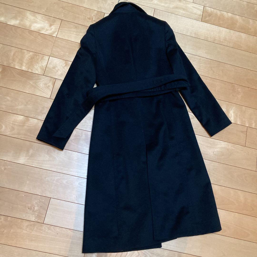 美品　カシミヤ　コート　シンプル