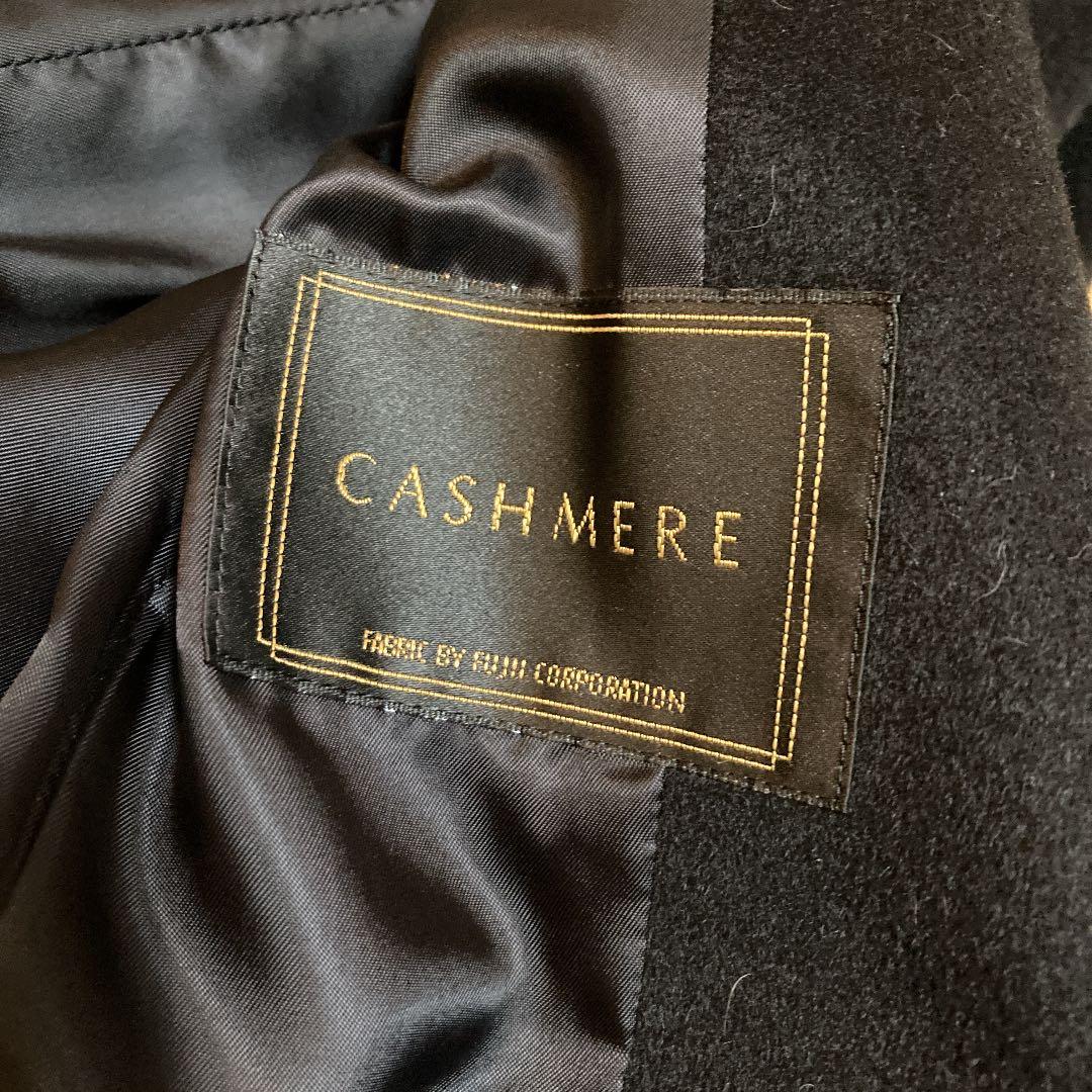 美品　カシミヤ　コート　シンプル