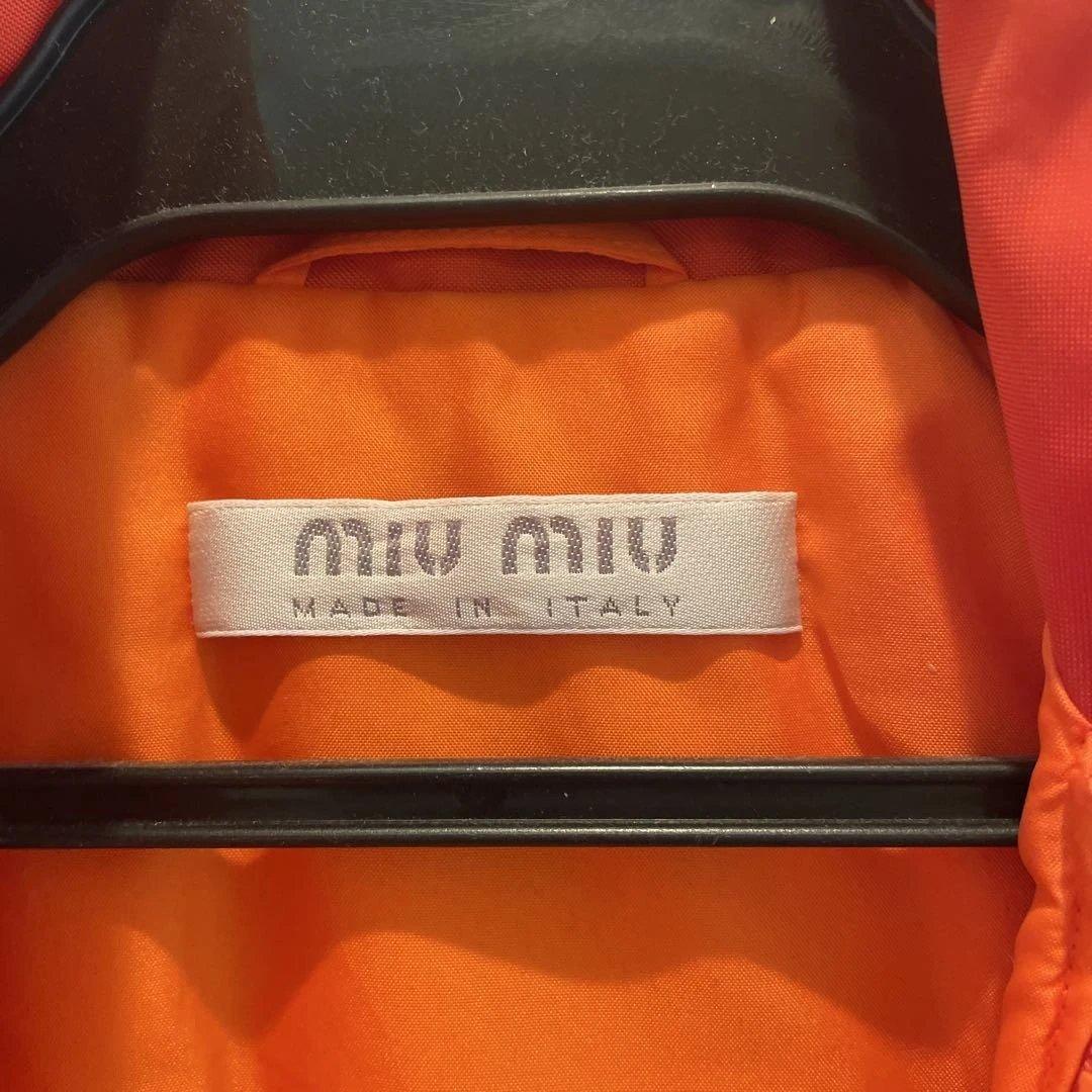 【Rakutao公式アカウント01 】miu miu オレンジジャケット