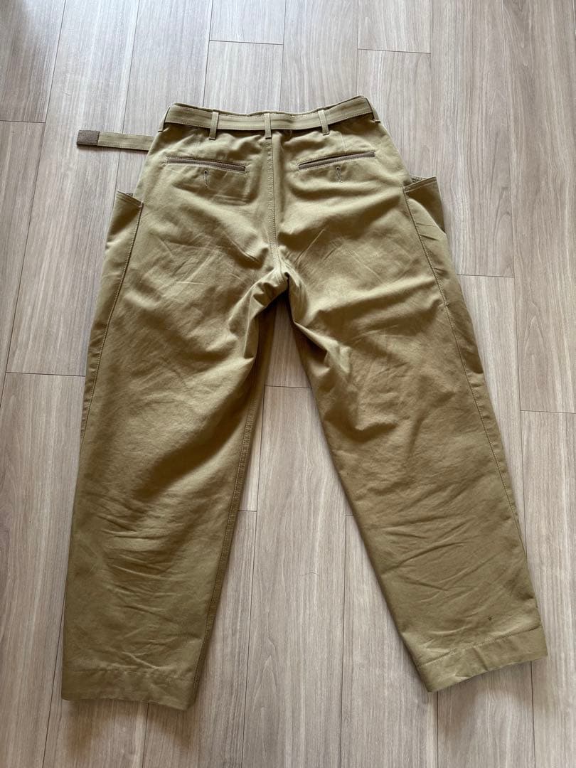 【週末限定値下げ】SACAI 25SS Cotton Chino Pants