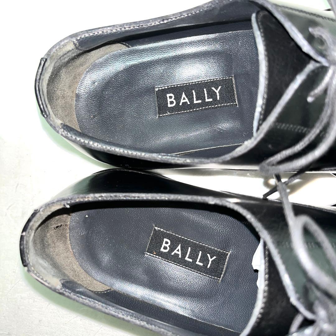 ★美品★BALLY バリー★ストレートチップ★6.5(25cm)★黒　ブラック★