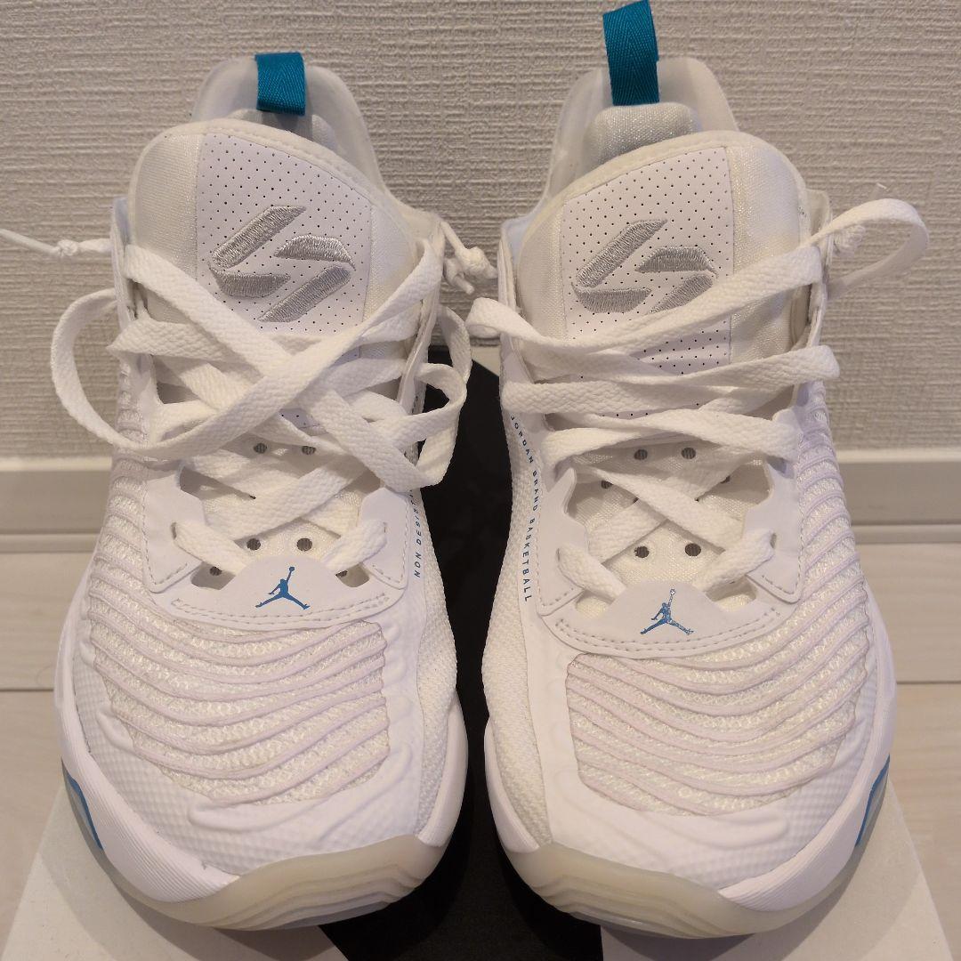 ナイキ ジョーダン ルカ 1 PF ホワイト/ネオ ターコイズ 26cm