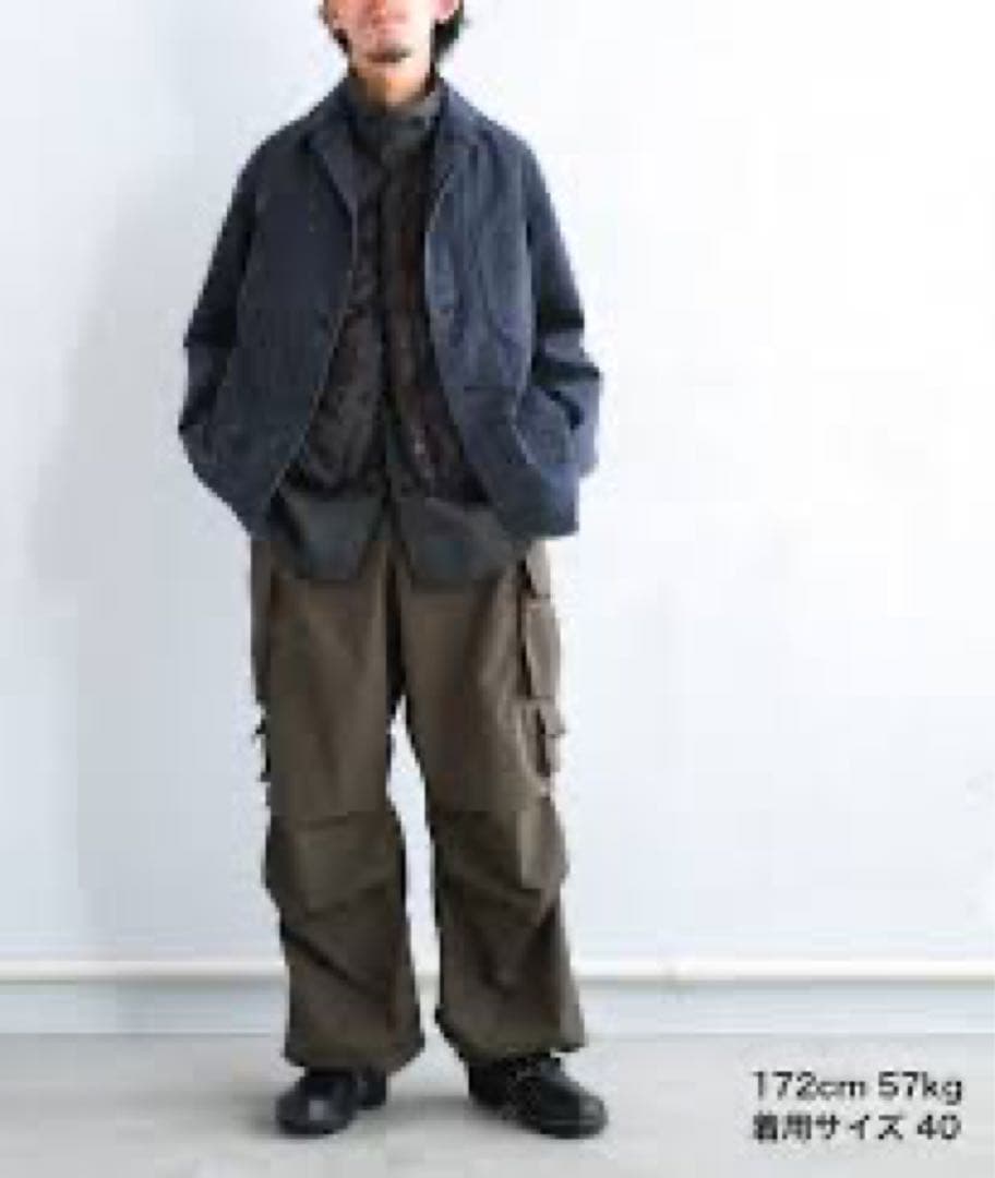 r*y様 25AW AUBERGE オーベルジュ　BRO フェードネイビー　サイ