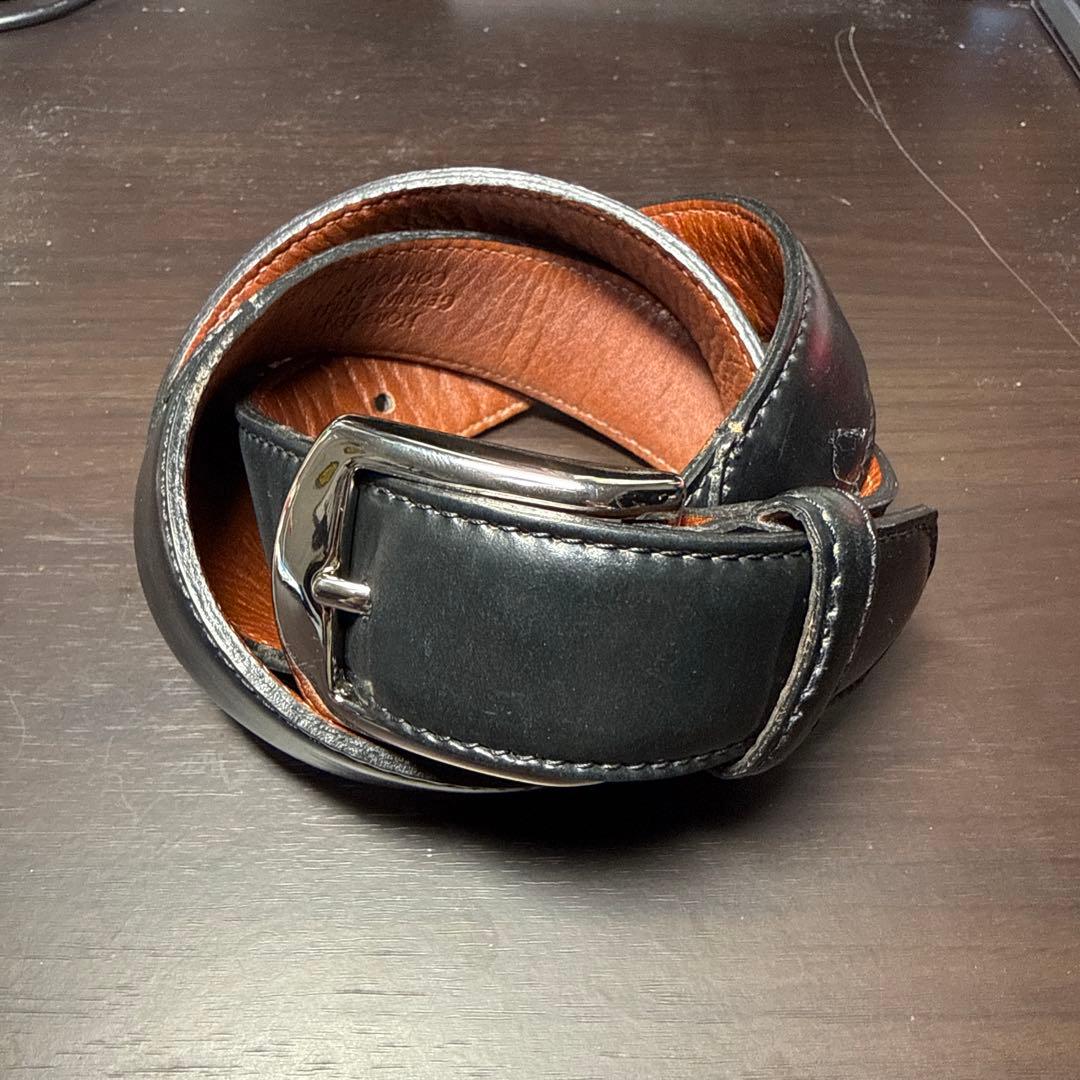 オールデンAlden シェルコードバンベルトALB-001 BLK