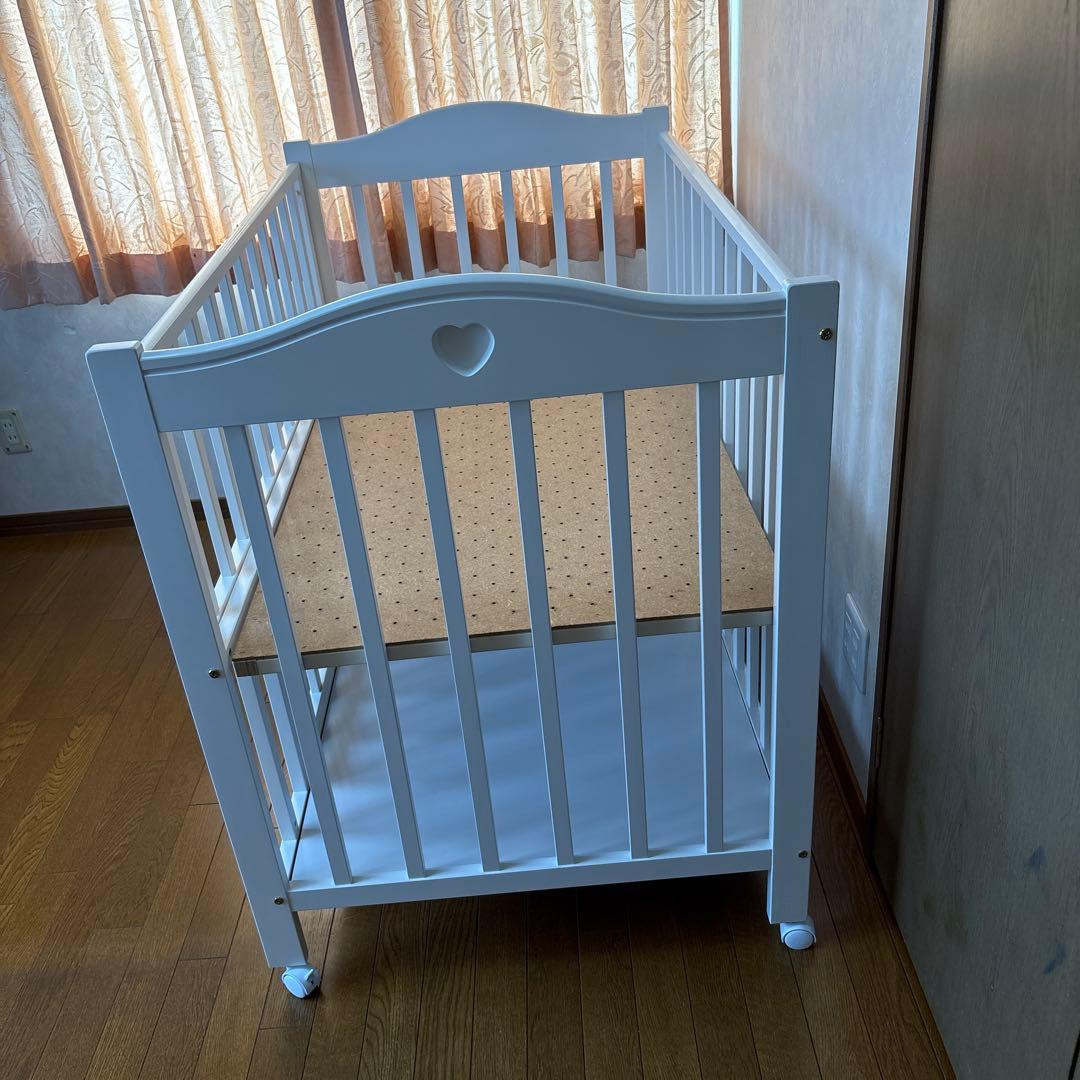 PROVANCE ベビーベッド ホワイト