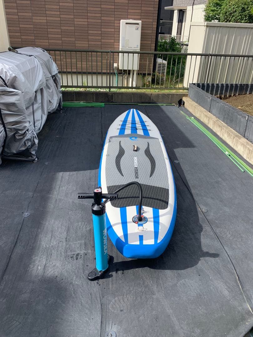 WOWSEA SUPボード一式　ウェットスーツ付き