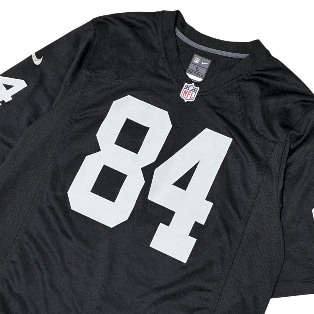 NIKE NFLレイダース 黒 L アメフト ゲームシャツ ユニフォーム 90s