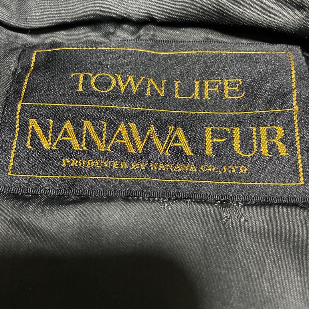 ミンク・リアルファージャケット・黒系