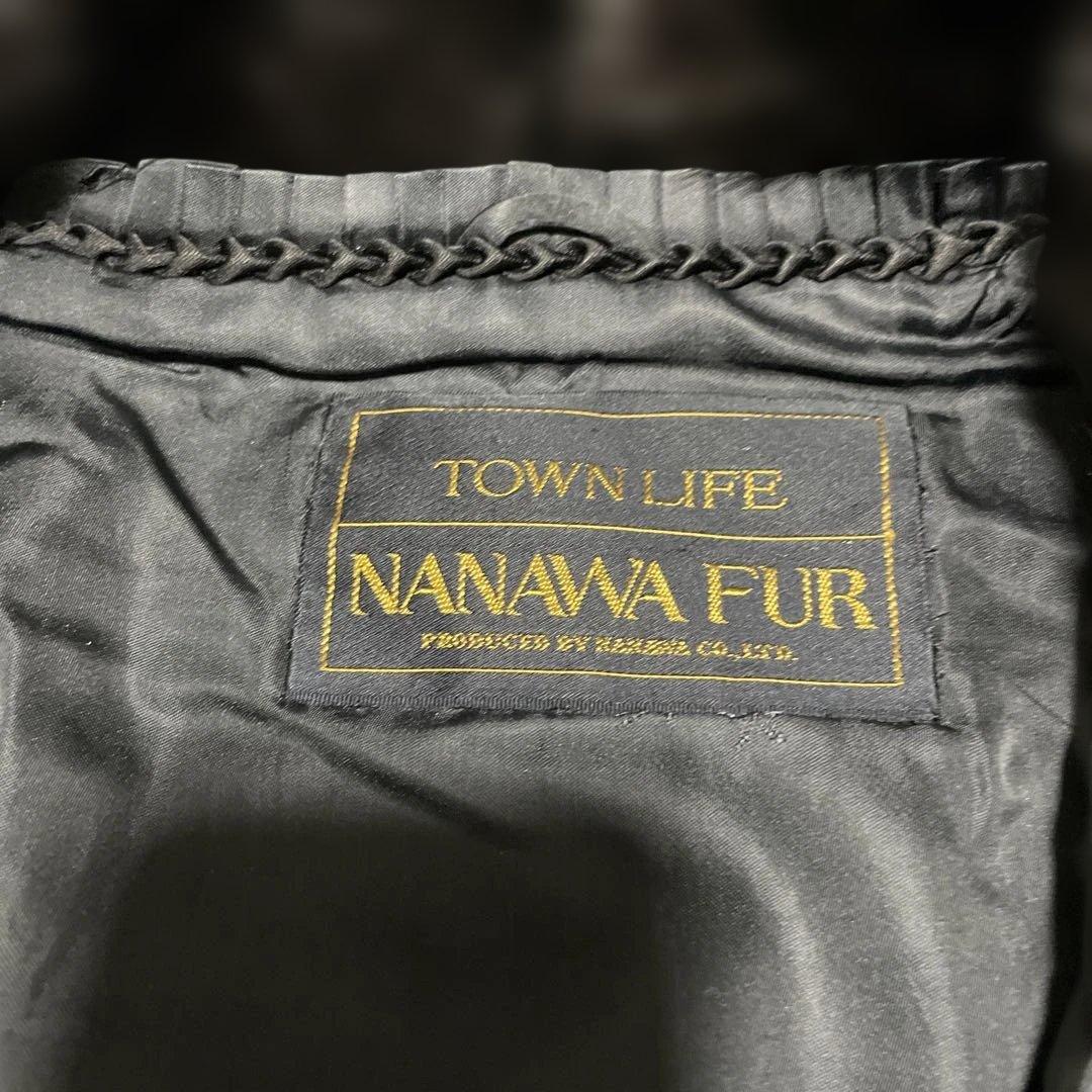 ミンク・リアルファージャケット・黒系