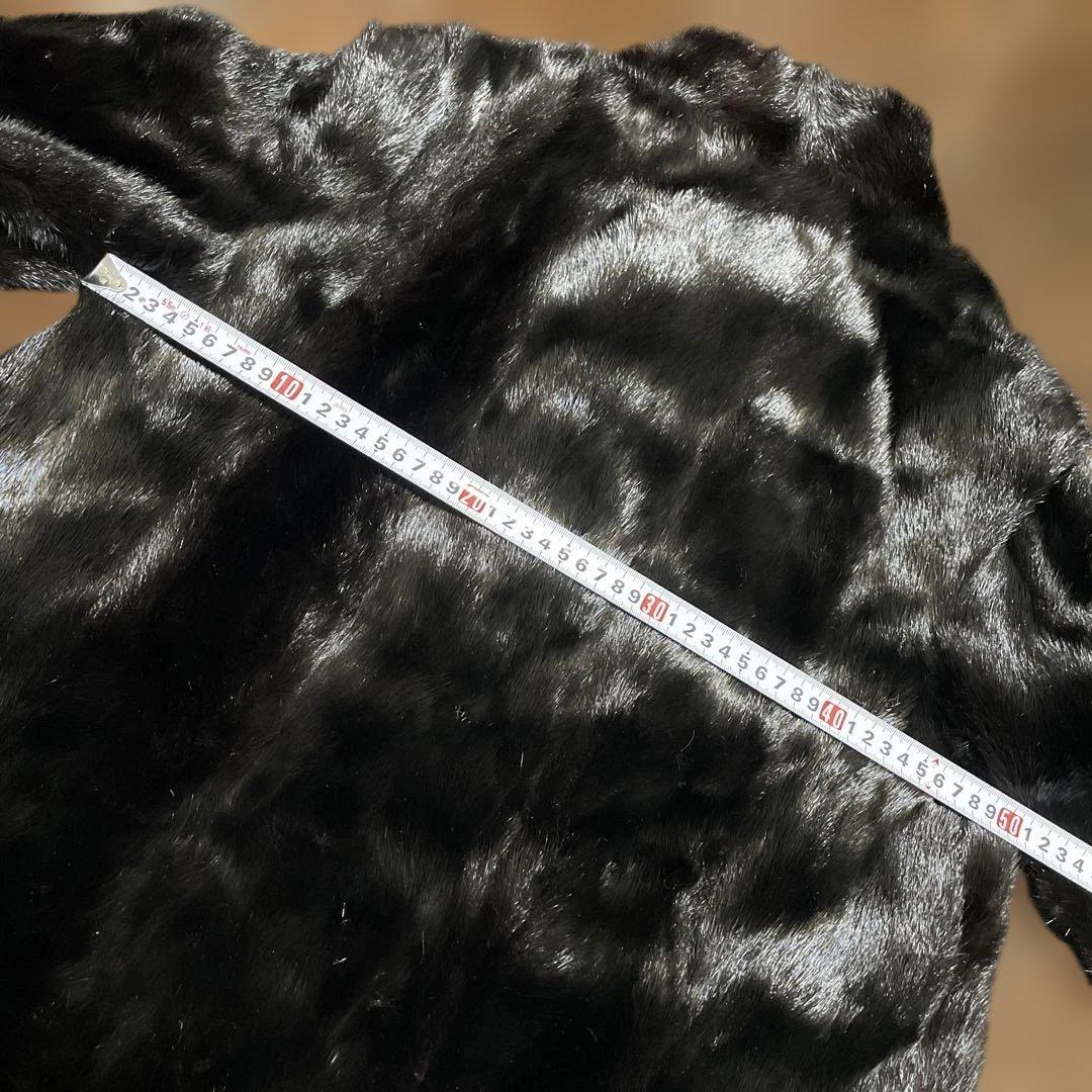 ミンク・リアルファージャケット・黒系