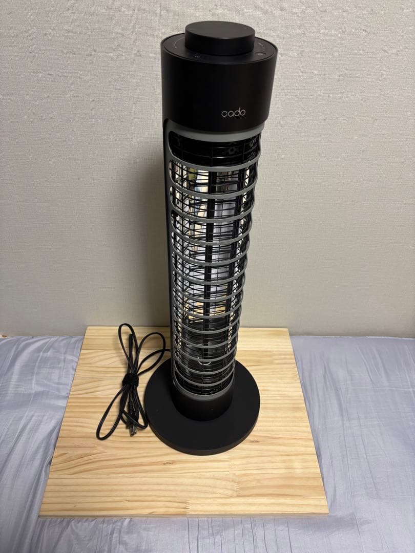 電気ヒーター・ストーブ cado カドー SOL-001 BLACK