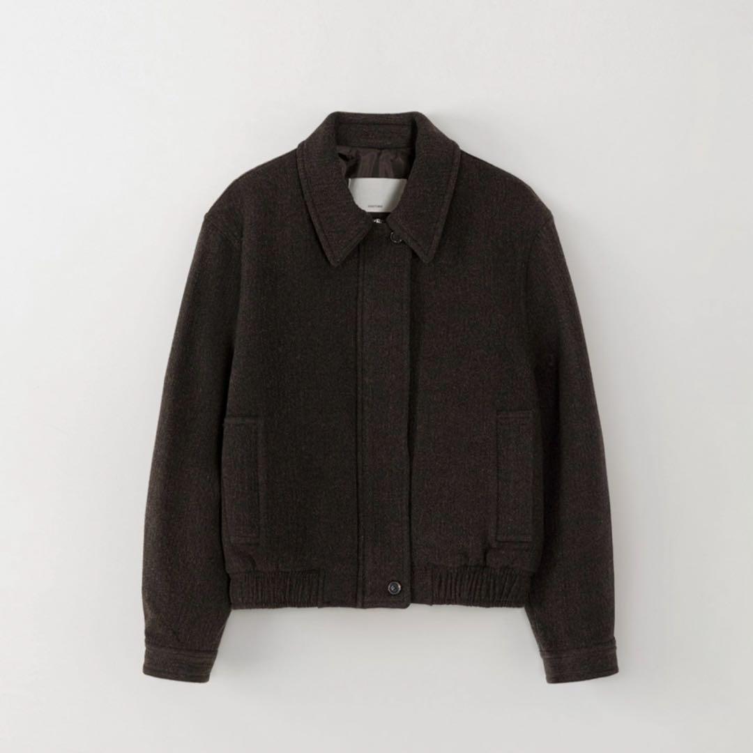 ジャケット・アウター ohotoro Mannish Wool Blouson brown M