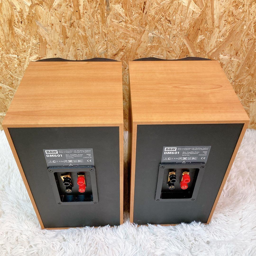 b&w dm601 スピーカー　ペア