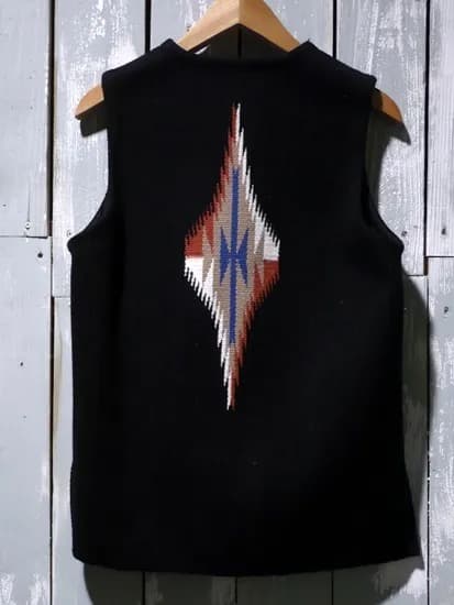 ORTIEGA'S オルテガ チマヨ ベスト 36 ブラック